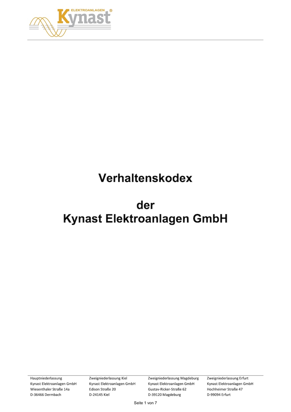 Code of Conduct